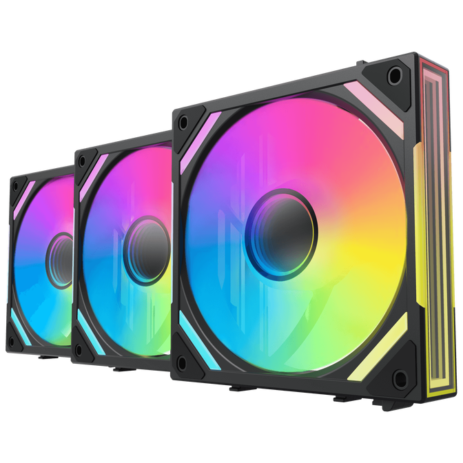 Cooler Alpenföhn WingBoost 4 schwarz 3er-Pack 120 mm (84000000228)