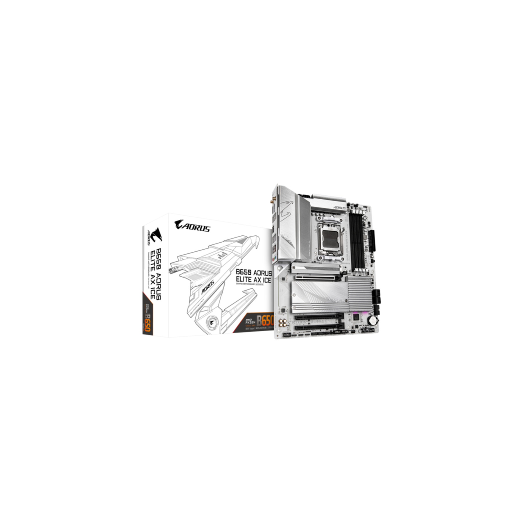 Gigabyte GA-B650 A ELITE AX ICE (AM5) (D)