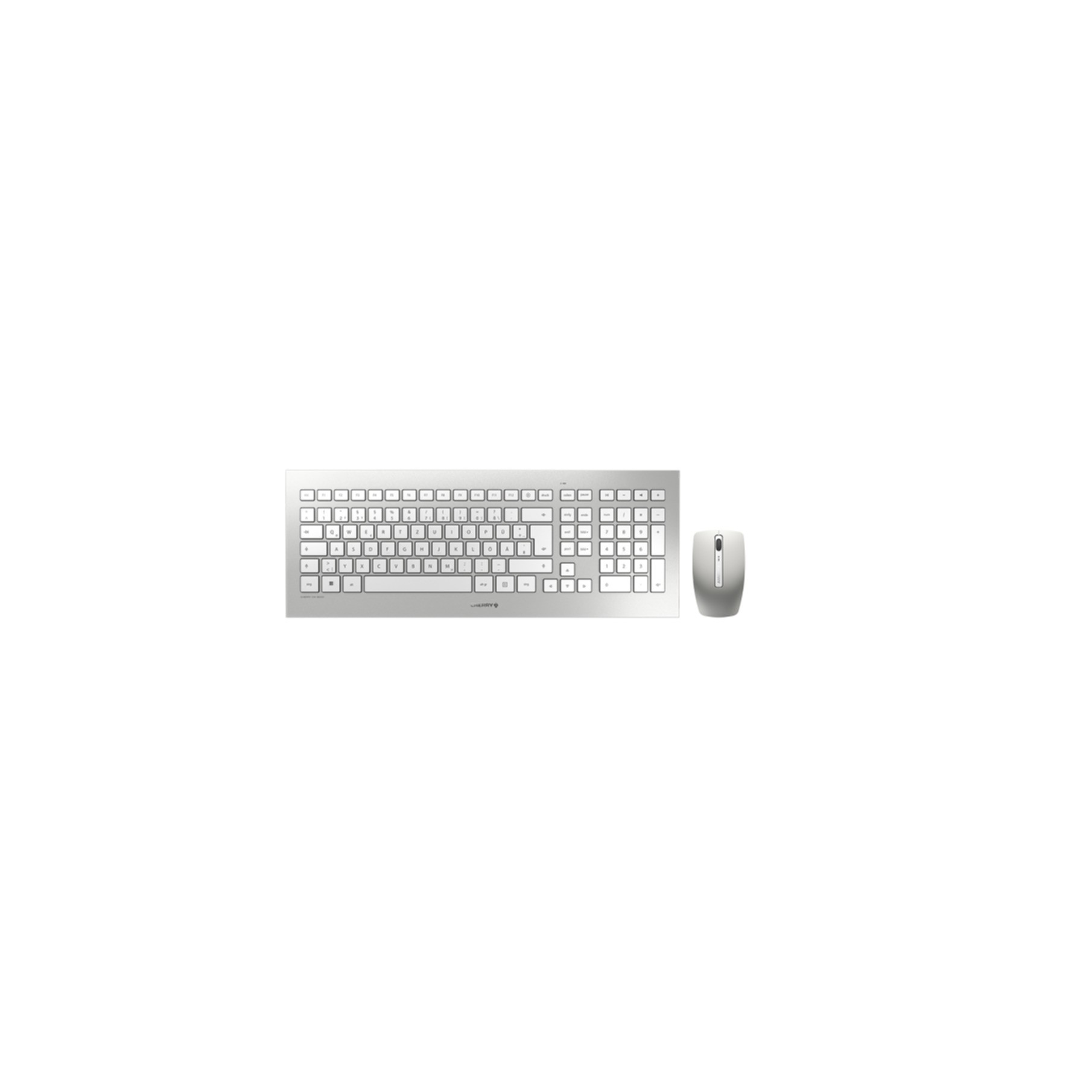 Keyboard & Mouse Cherry Wireless Combo DW8000 white-silver (DE) (JD-0310DE)
