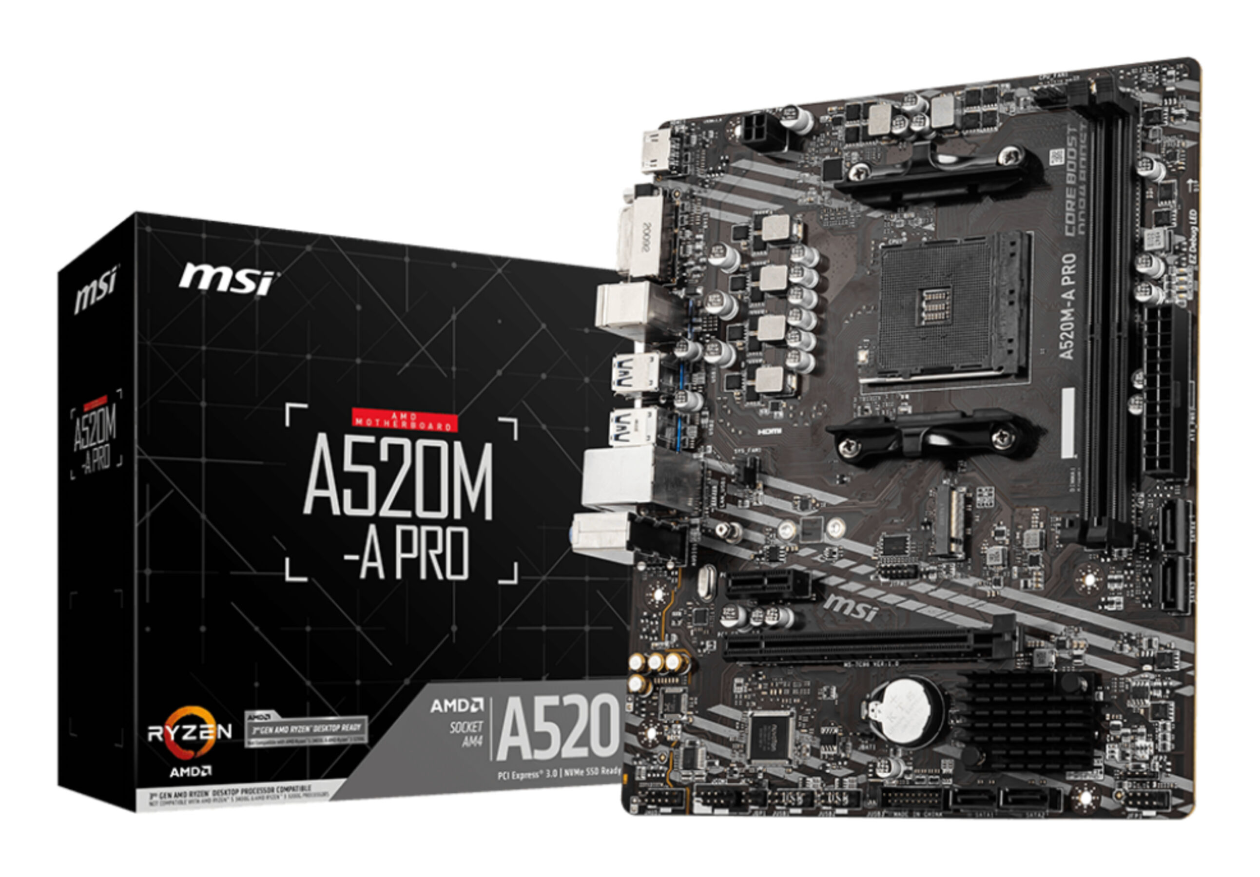 MSI A520M-A Pro (AM4) (D)
