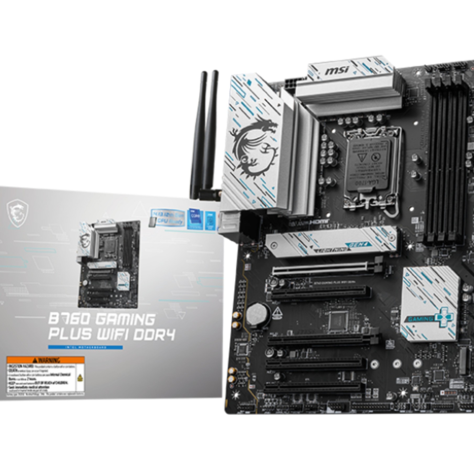 MSI B760 Gaming Plus Wifi DDR4 (1700) (D)