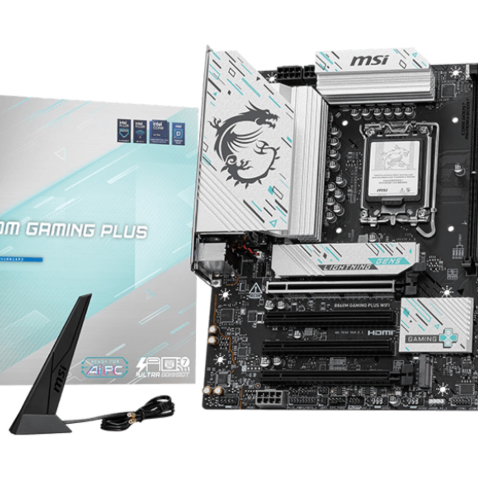 MSI B860M GAMING PLUS WIFI (1851)