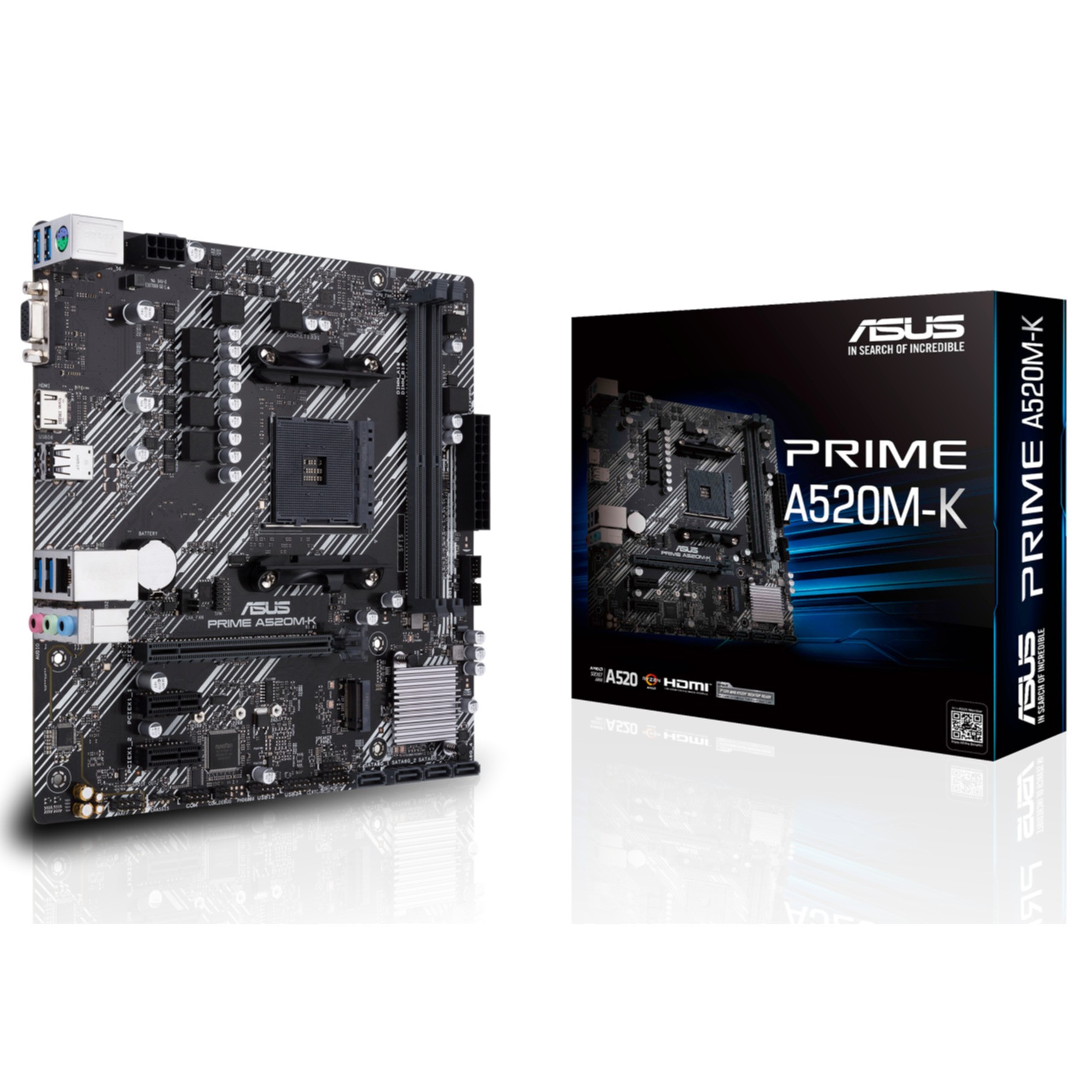 ASUS PRIME A520M-K (AM4) (D)