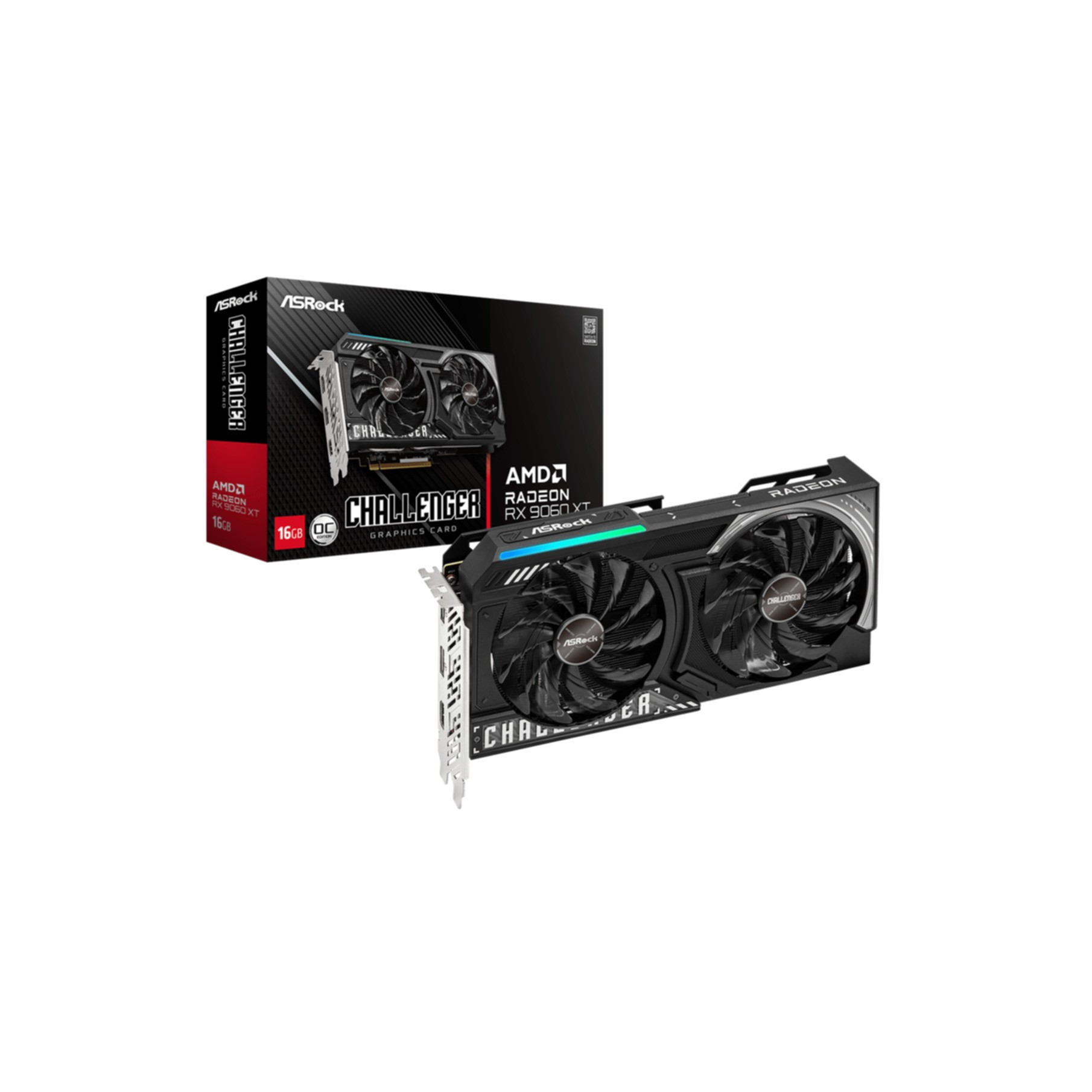 VGA ASRock Radeon RX 9060 XT 16GB Challenger OC